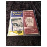 PRR 1960 & NYC Railroad 1952 Time Tables