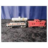 American Flyer Caboose 938, Tanker car 925 and