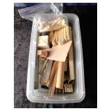 G Scale Wooden Kit bash parts, various