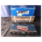 RailKing Rugged Rails, Burlington Flatcar, Industr