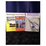 3 Coffeetable Railroad books: The Ann Arbor Railro