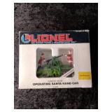 Lionel Operating Santa Hand Car