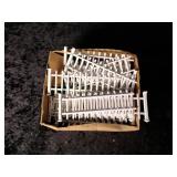 "G" Scale White Picket Fence