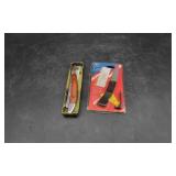 Buckshot Shaving Knife & Gerber NIP 400 Buckshot Shaving Knife & Gerber NIP 400