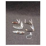6 Misc Pocket Knives 6 Misc Pocket Knives