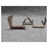 3 Pocket Knives 3 Pocket Knives