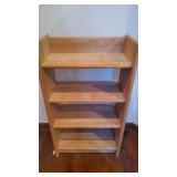 Wood 4 Shelf Bookcase Wood 4 Shelf Bookcase