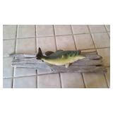 1 Fish Mounted on Driftwood 1 Fish Mounted on Driftwood