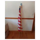 Two Flagpoles Two Flagpoles