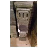 2 Metal Ammo Boxes 2 Metal Ammo Boxes