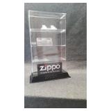 Clear Zippo Lighter Showcase W/Key Clear Zippo Lighter Showcase W/Key