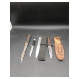 3 Knives & 1 Dagger 3 Knives & 1 Dagger