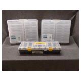 3 Plastic Storage Containers 3 Plastic Storage Containers