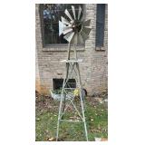 Metal Yard Art Windmill  94" tall