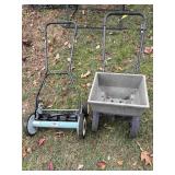 Reel Mower & Lawn Seeder