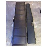 2 Hard Plastic Gun Cases
