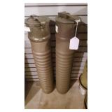 2 Metal Ammo Cylinders