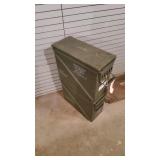 2 Metal Ammo Boxes