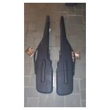 2 Hard Plastic Gun Cases 2 Hard Plastic Gun Cases
