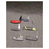 6 Misc Pocket Knives 6 Misc Pocket Knives