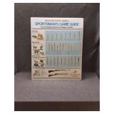 Winchester Western Sportsman Game Guide Winchester Western Sportsman Game Guide