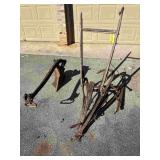 2 Vtg Cultivators & Turning Plow