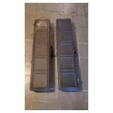 2 Hard Platic Gun Cases 2 Hard Platic Gun Cases