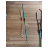 Vtg Paul Bunyan Recurve 400 Fiberglass Bow & Vtg Paul Bunyan Recurve 400 Fiberglass Bow &
