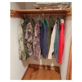 Contents in Closet Contents in Closet