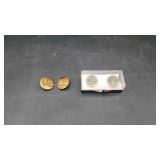 The Great Seal of the State of TN Cuff Links & US The Great Seal of the State of TN Cuff Links & US