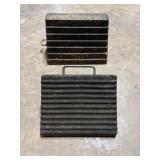 2 Plastic Safety Blocks