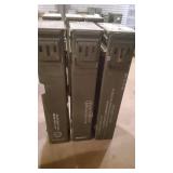 3 Metal Ammo Boxes
