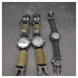 3 Misc Tactical Watches