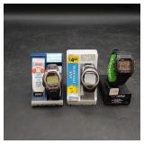 3 NIP Sport Watches