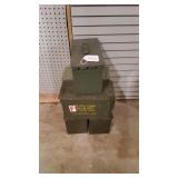 5 Metal Ammo Boxes