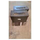 5 Metal Ammo Cans