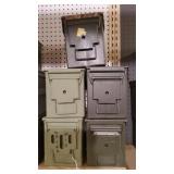 5 Metal Ammo Cases 5 Metal Ammo Cases