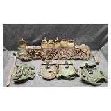 4 US Military Ammo Pouches & Chicom Chest Rig 4 US Military Ammo Pouches & Chicom Chest Rig