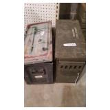 2 Metal Ammo Boxes 2 Metal Ammo Boxes