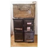 5 Metal Ammo Boxes 5 Metal Ammo Boxes