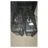 2 Apache Plastic Carrying Cases 2 Apache Plastic Carrying Cases