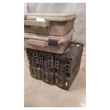 5 Plastic Ammo Cases 5 Plastic Ammo Cases