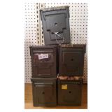 5 Metal Ammo Boxes 5 Metal Ammo Boxes
