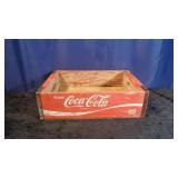 Vtg Wooden Coke Box