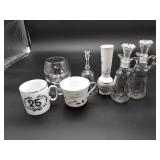25th Anniversary Cruet, Plates, Cups etc