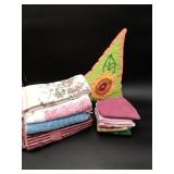 Misc. Dish Towels & Pillow