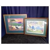 2 Pictures in Frames