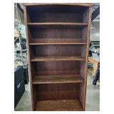 Wood Book Shelf.