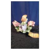 Cappodimonte Floral Ceramic Sculpture