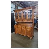 Dining Room Hutch with 4 Glass Doors